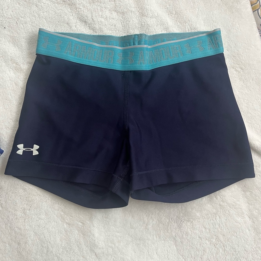 Under Armour Women's Navy Blue Shorts
